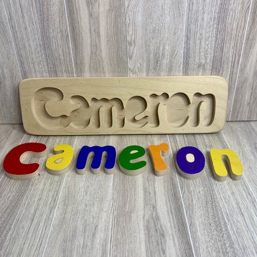 Wooden Name Puzzle - Cameron - Picture 3 of 5