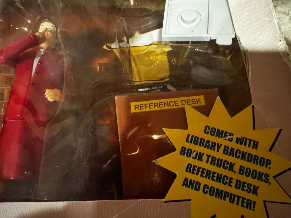 Deluxe Nancy Pearl Librarian Action Figure Seattle Public Library NIB - image 3 of 4