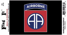 82nd Airborne Flag Sticker