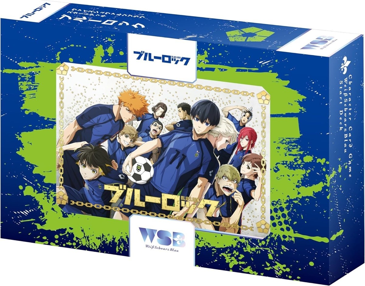 Japan Bushiroad Weiss Schwarz Blau Booster Pack Blue Lock BOX for