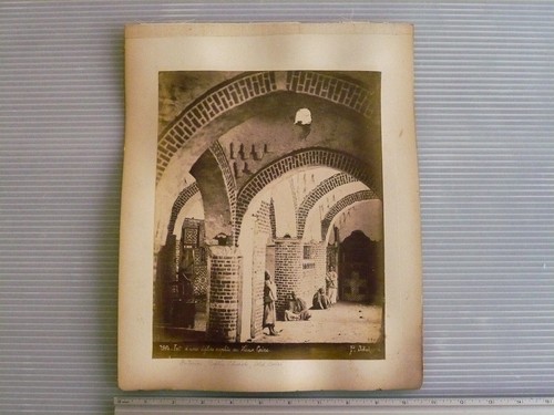 (2) Vintage Photo Photograph Print - Pascal Sebah Egypt Pyramid Cairo Cheops - 第 1/12 張圖片