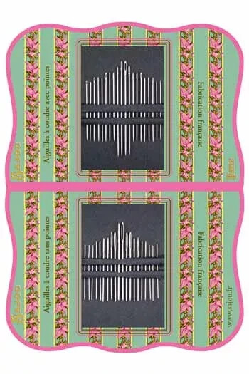 French Sajou 40 needles embroidery sewing Marie Antoinette