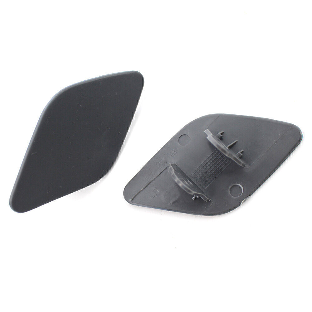 2 × Front L&R Headlight Washer Nozzle Cover Plastic For BMW X6 E71 2008