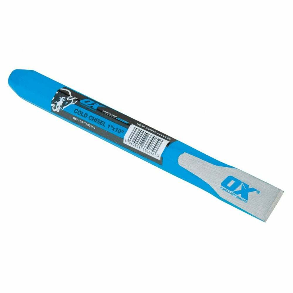 OX Trade COLD CHISEL | Quality Forged Steel | Cutting Metal | All Sizes