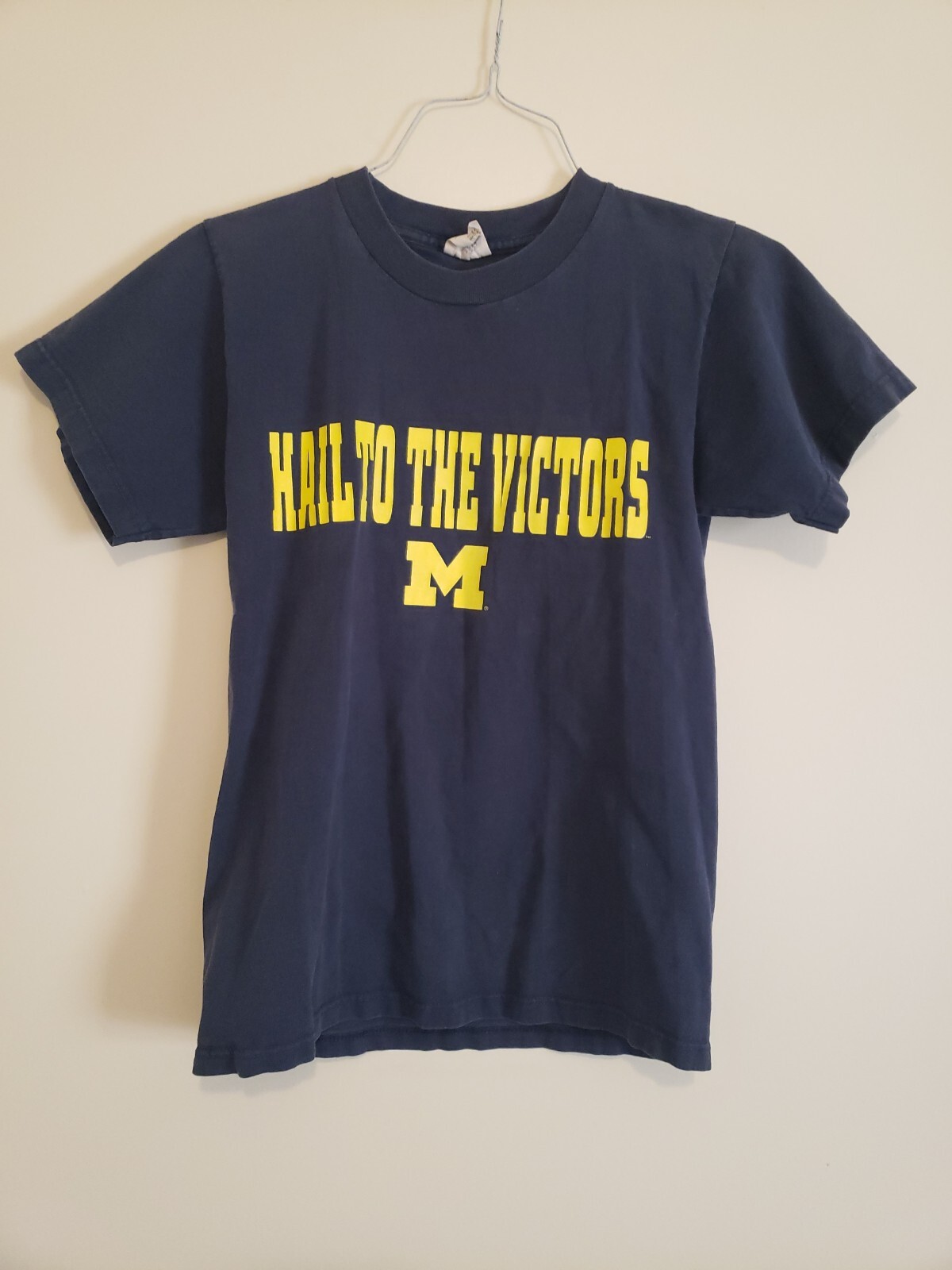 Vintage Cotton Exchange Small T Shirt Hail To The Victors Michigan Wolverines