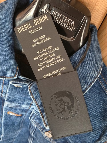NEW - DIESEL Short jacket women 100% COTTON SIZE S - Picture 6 of 12