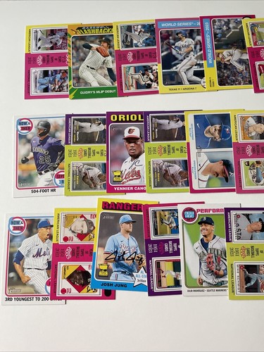 MLB Cards Lot 2024 2023 Topps Heritage Zack Grenkie, Mickey Mantle, Aaron Judge - Picture 4 of 4