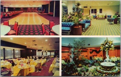 FORT LAUDERDALE, Florida Postcard WILLIAMSON RESTAURANT Multi-View c1960s Unused