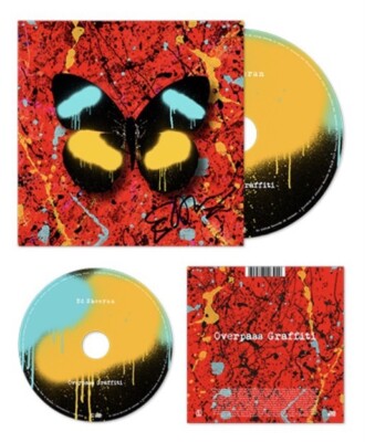 ED SHEERAN OVERPASS GRAFFITI **SIGNED** CD SINGLE BRAND NEW - FROM EQUALS