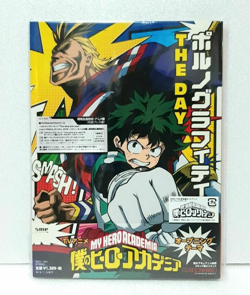 【9日まで出品】PORNO GRAFFITTI DVD・Blu-rayまとめ売り THE DAY Porno Graffitti Anime Edition Boku no My Hero Academia CD