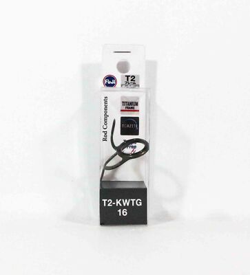 Guide Tige Fuji T2-KWTG Taille 16, Anneau Torzite + Titane, Neuf, Réf 0426