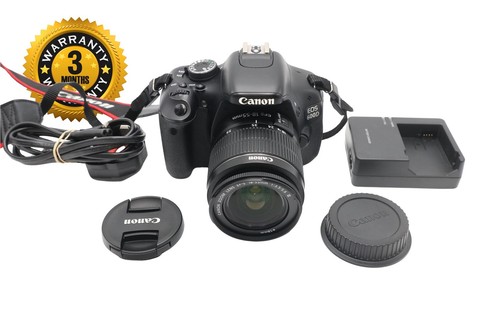 Canon 600D DSLR Camera 18MP with 18-55mm, Shutter Count 15033, Good Condition