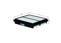 Knecht LX827 Luftfilter FüR Chery A1 Lanos FSO ZAZ Chance 1.3-1.6 02.97- Daewoo