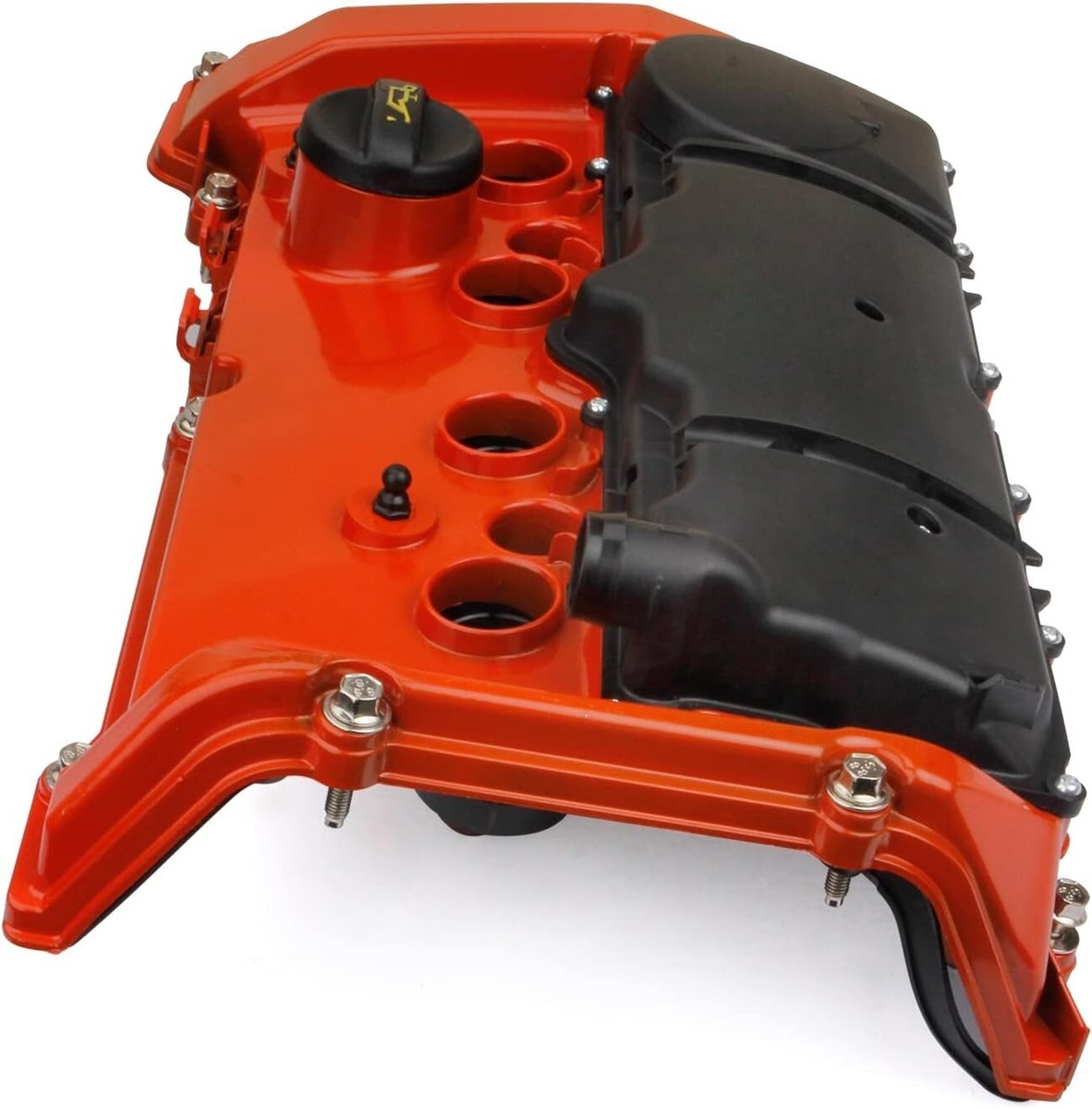✓ Aluminum Orange Valve Cover for N18 Mini Cooper S R55 R56 R57