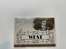 ADAM WEST 2008 DONRUSS AMERICANA #HI-AW HOLLYWOOD ICONS #192/200