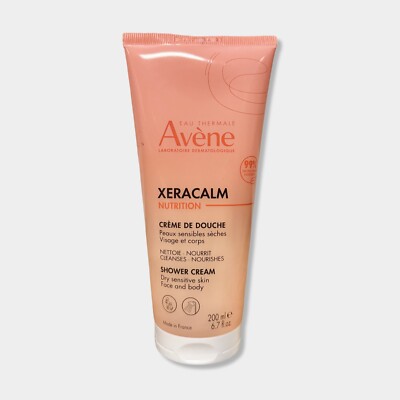 Avene Xeracalm Nutrition Face Body Dry Sensitive Skin Shower Cream 200ml 6.7 oz