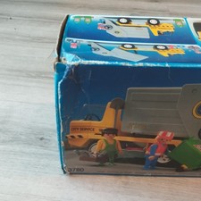 PLAYMOBIL 1580 : Camion Poubelle + 20 Personnages (2015) - Occasion, échelle 1:10