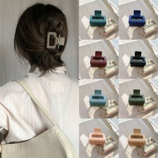 Morandi Color Hairpins Ponytail Clip Makeup Styling Tools Stylish Hair Clip Chi  