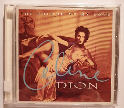 CD Album Celine Dion - The Colour of my Love - 1 CD  gut erhalten   0004