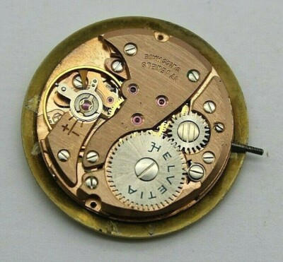 Helvetia Cal. H850=Dugena 998= FHF 72 Uhrwerk Watch Movement 17