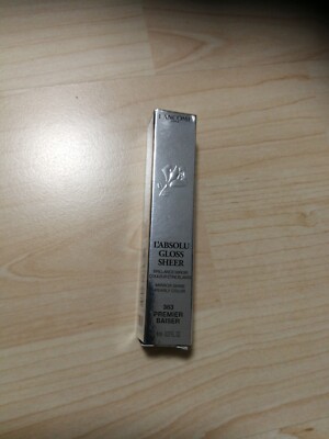 LANCOME L'Absolu Lacquer Lipgloss Liquid Lipstick 383 Premier Baiser