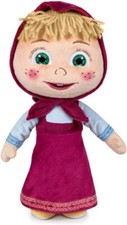 Masha e Orso, Masha morbido peluche 40 cm - Grandi Giochi MHA06200