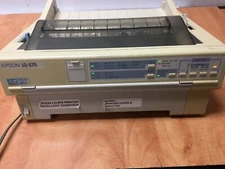 Epson LQ-870 Standard Dot Matrix Printer limited testing selling for parts