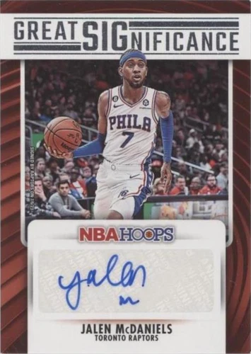 2023-24 Panini NBA Hoops - Jalen McDaniels #GS-MCD