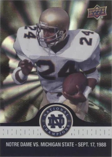 2017 Upper Deck Notre Dame 1988 Championship Mark Green #14