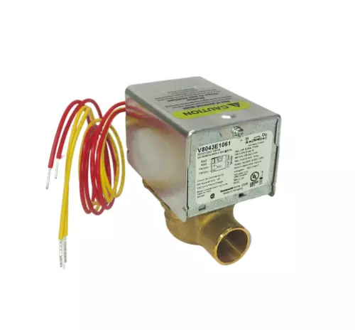 Honeywell Home V8043E1061/U Motorized Valve 24V 3/4″ Id Sweat