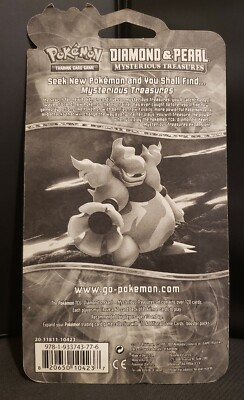pokemon diamond and pearl mysterious treasures booster box pokemon diamond and pearl mysterious