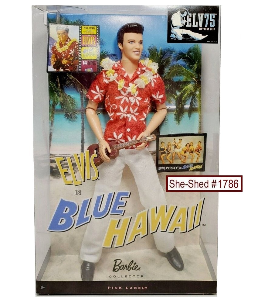 ELVIS Ken as Elvis in Blue Hawaii R4509 by Mattel Vintage 2010 Ken