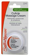 2pcs Sally Hansen Cuticle Massage Cream 0.4 oz Jar Blister 11ml