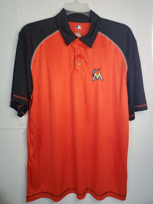 Miami Marlins MLB Genuine Merchandise Polo Golf Shirt Mens XL B41 | eBay