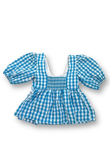 NWT $138 Lilly Pulitzer Sarafina Gingham Babydoll Top size 2 - Picture 3 of 8