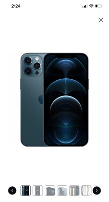 Apple iPhone 12 Pro Max - Blue (Unlocked) with Tik tok downloaded