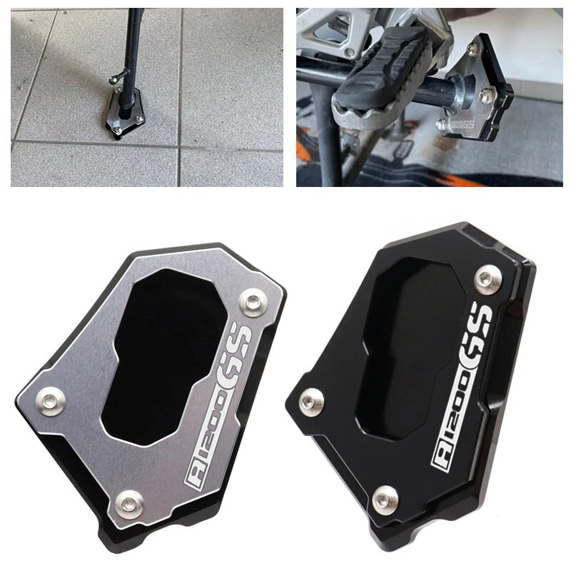 Placa de extensión ampliadora de soporte lateral para BMW R 1200GS R1200GS ADVENTURE Foto 2 de 4