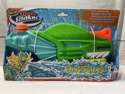 NERF  Super Soaker Dinosquad Dino-Soak Water Blaster Hasbro NEW  Pump Action