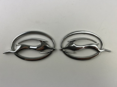Chevrolet Impala Emblem Symbol Logo Badge Side Pillar Pair OEM