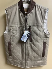 Powder River Outfitters Men's Pandhandle Concealed Carry Vest  Small Khaki NEW