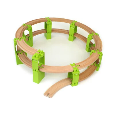 NOPPI EISENBAHN - Klemmbausteine für die Holzeisenbahn, Helix, Neue Freunde