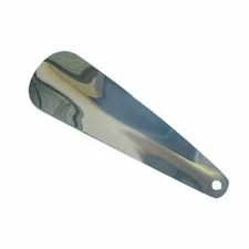 7 Inches Stainless Steel Professional Metal Shoe Horn Double Sided Spoon US