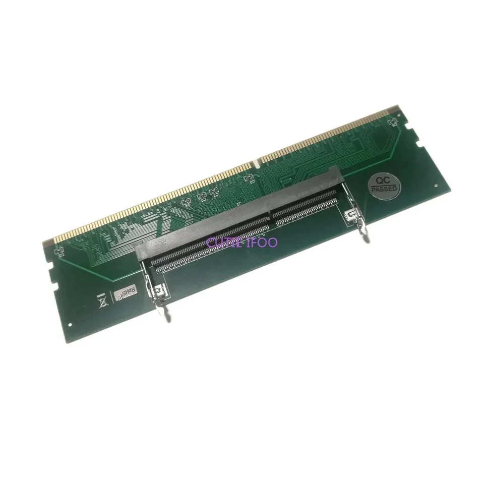 Notebook Computer Portatile SO-DIMM DDR3 a Desktop DIMM Memoria RAM Scheda Convertitore - Immagine 2 di 3