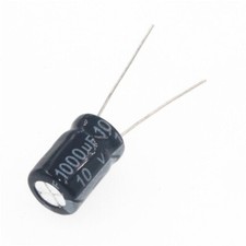 2pcs 1000uF 10V 1000MFD 10Volts 8 12mm Radial Aluminum Electrolytic Capacitors