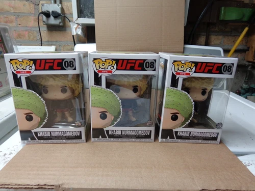  UFC KHABIB NURMAGOMEDOV ROOKIE FUNKO POP #08 100% AUTHENTIC