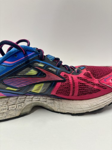 Brooks Ravenna 6 Running Shoes Sneakers Womens Size 9.5 Pink Blue Gym - Picture 16 of 21