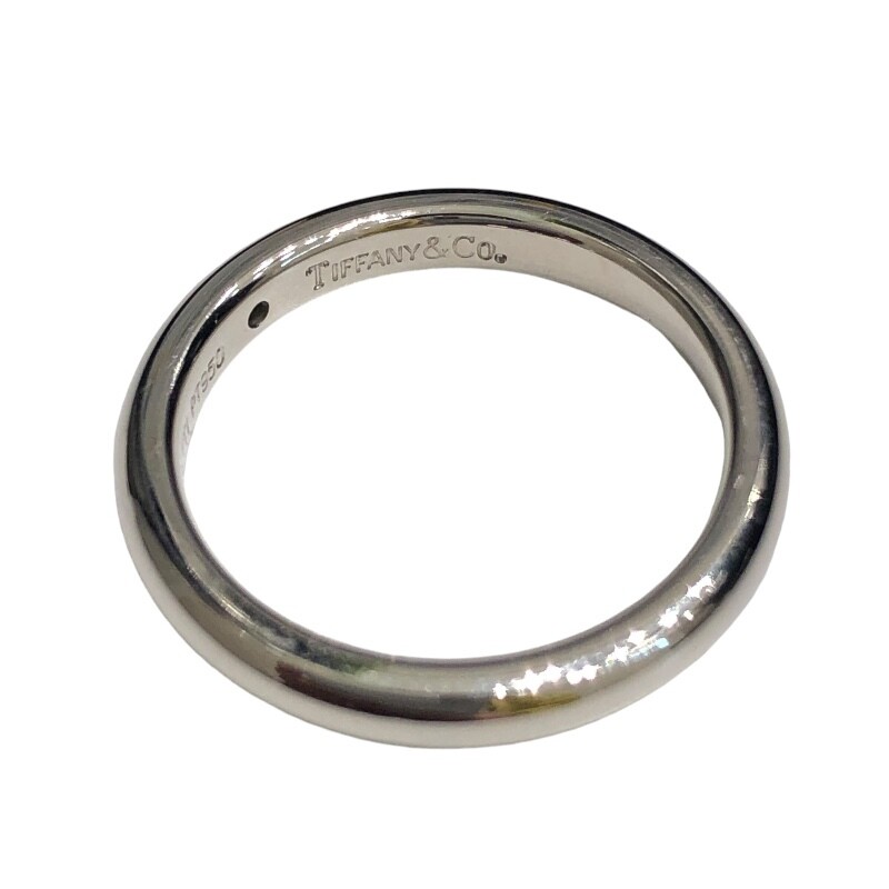 Tiffany&Co. Pt950 Elsa Peretti Stacking Band Ring 5 Pt950 Platinum