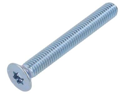 Viti Macchina 4-40 X 3/8'', Testa Fillister Scanalata, Acciaio Zincato - Qualità Selezionata