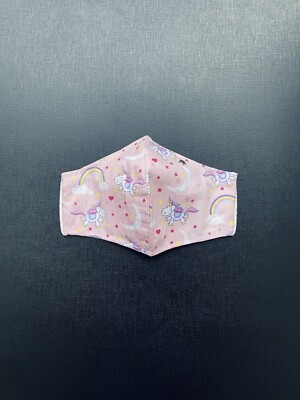 Adult Fabric Face Mask (Unicorn)