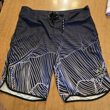 Va'a Tahiti Swim Shorts Board Shorts Size 38 Waist Designed In Tahiti Free Ship